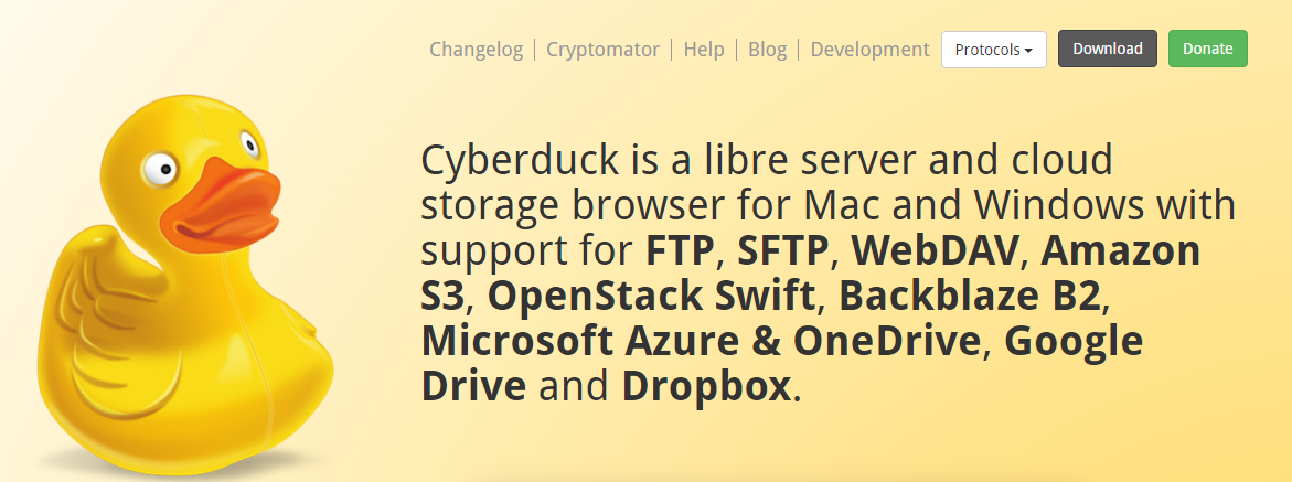 cyberduck alternative