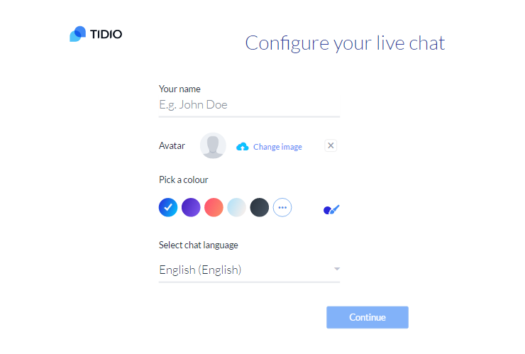 Configure Tidio Live Chat