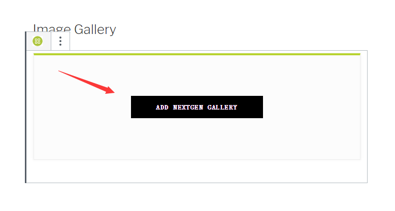 Add NextGen Gallery button