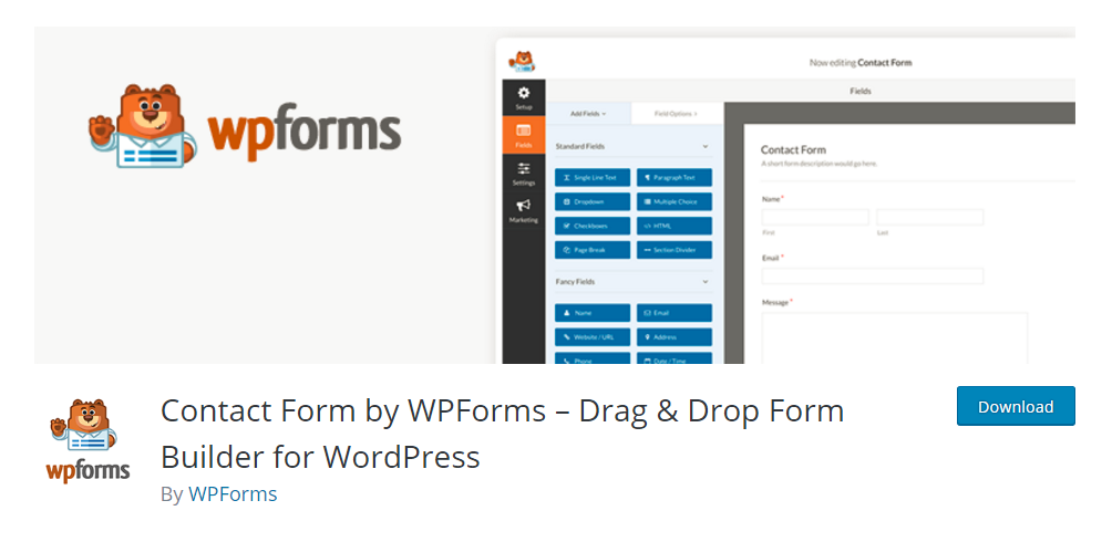 Contact Form by WPForms