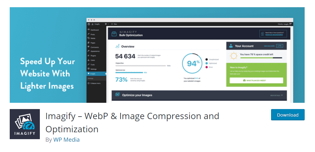 Imagify - Image Optimization and Compression