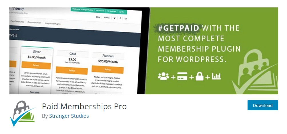 Paid Membership Pro plugin