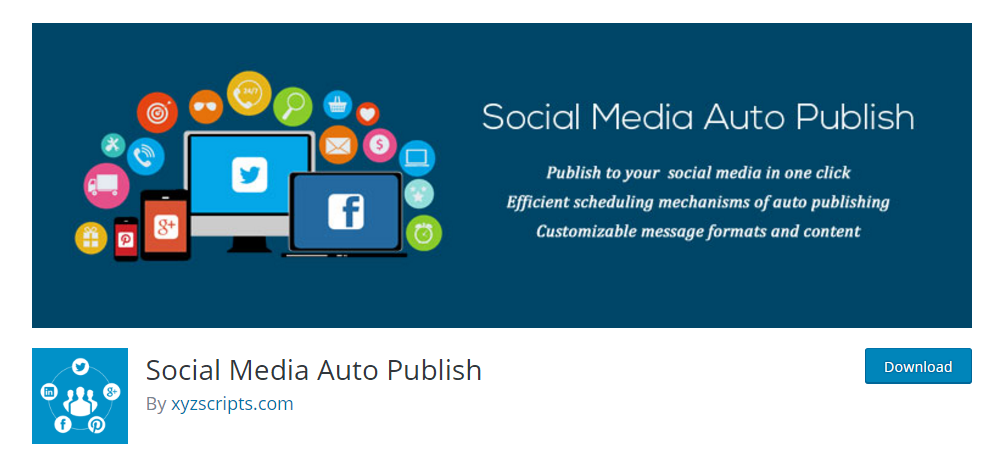 Social Media Auto Publish plugin