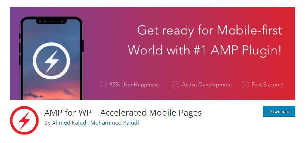 AMP for WP plugin