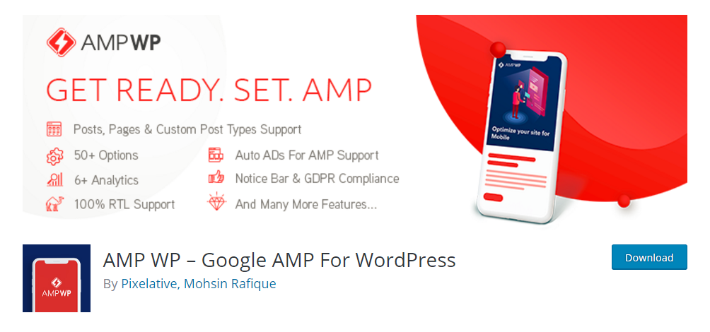 AMP WP - Google AMP For WordPress