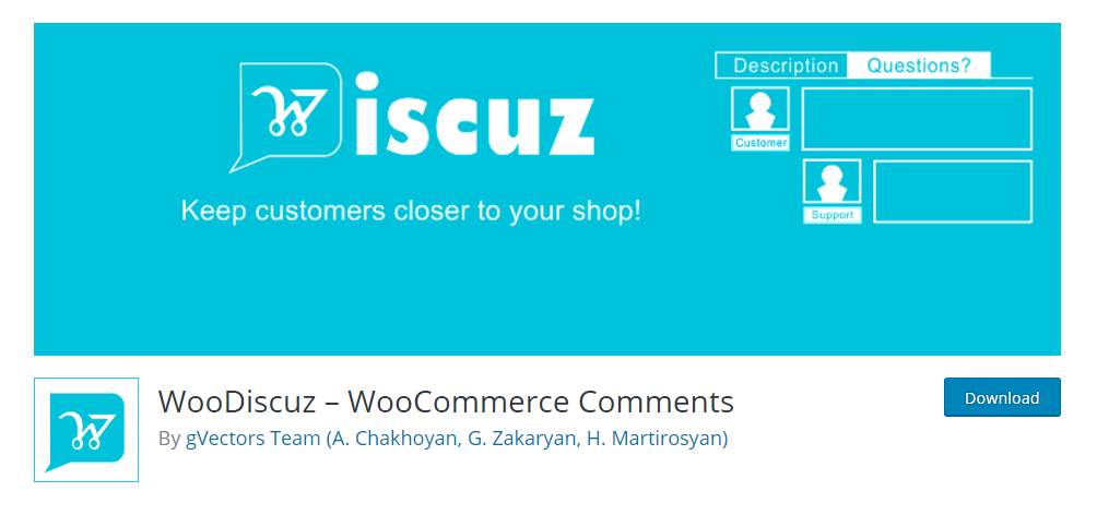 WooDiscuz - WooCommerce Comments