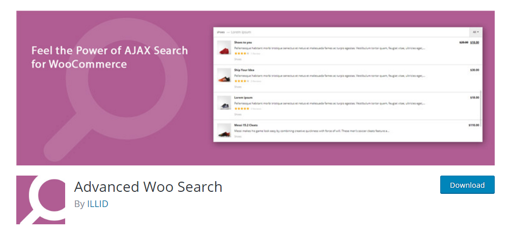 Advanced Woo Search