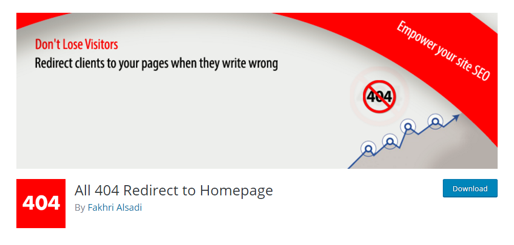 All 404 Redirect to Homepage