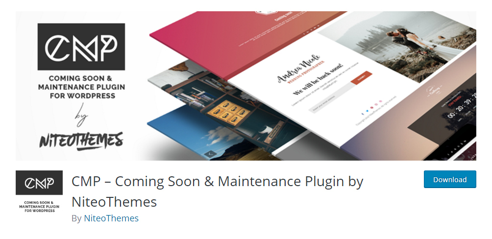 CMP - Coming Soon & Maintenance Plugin by Niteo Themes