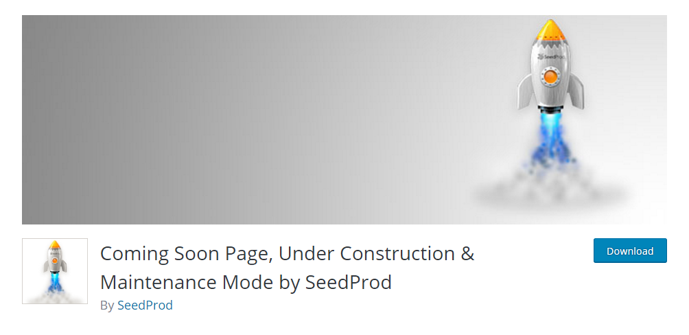 Coming Soon Page, Under Construction & Maintenance Mode by SeedProd