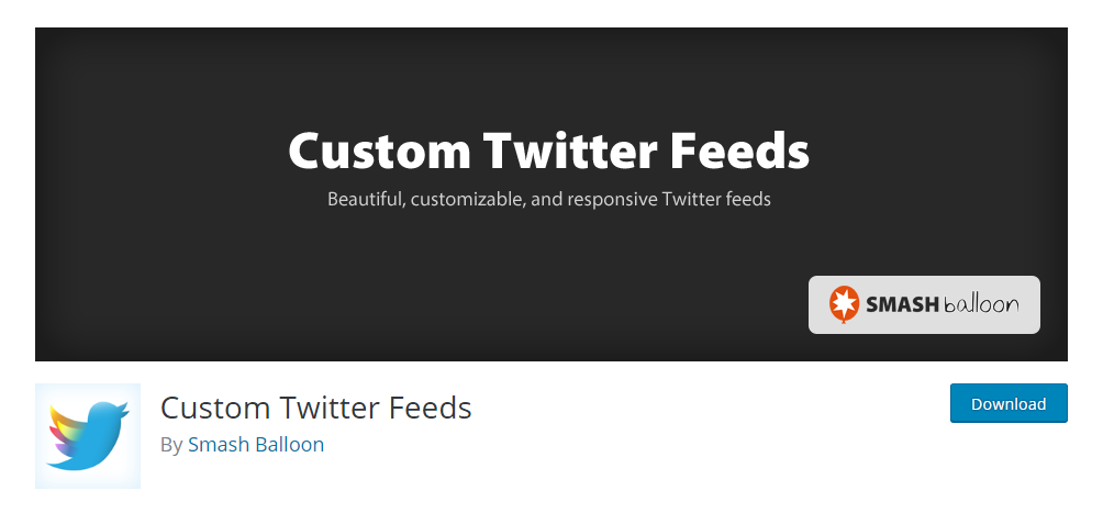 embedded twitter feed on website