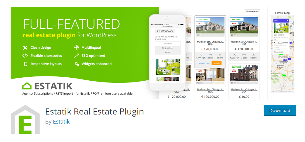 Estatik Real Estate Plugin