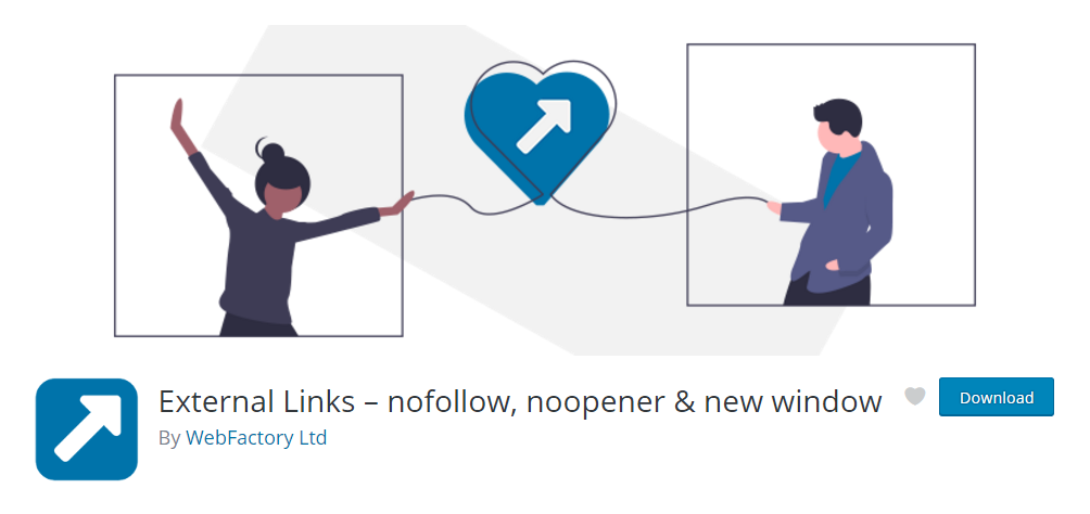 External Links - WordPress nofollow link plugin