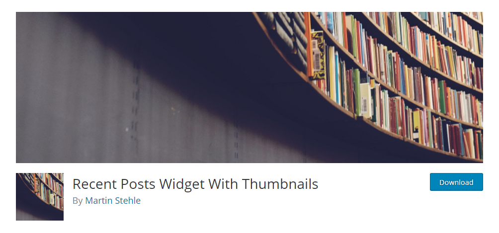 REcent Posts Widget with Thumbnails