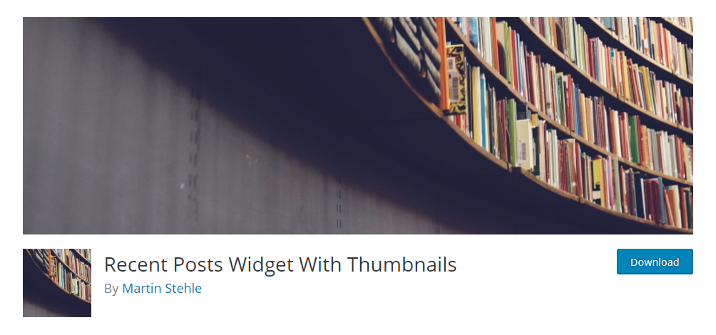 Recent Posts Widget with Thumbnails