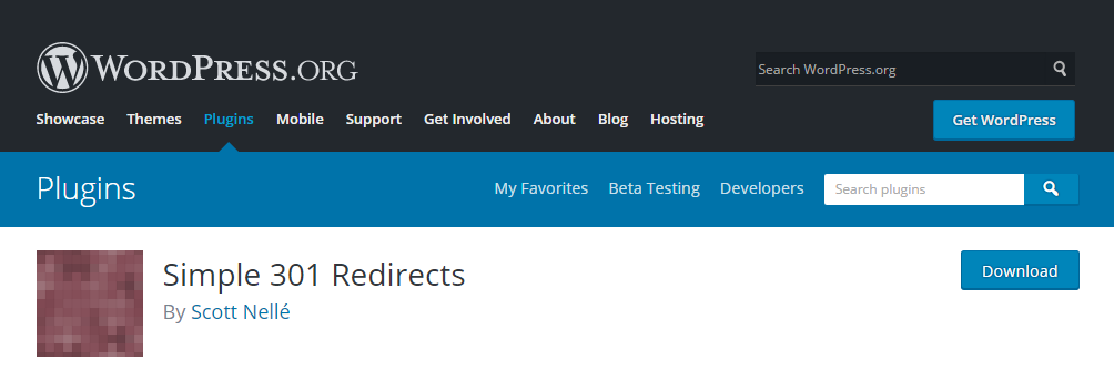 Simple 301 Redirects - WordPress redirect plugin