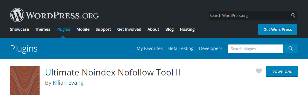 Ultimate Noindex Nofollow Tool II - nofollow link plugin