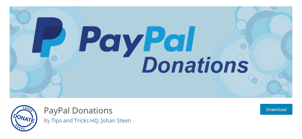 PayPal Donations