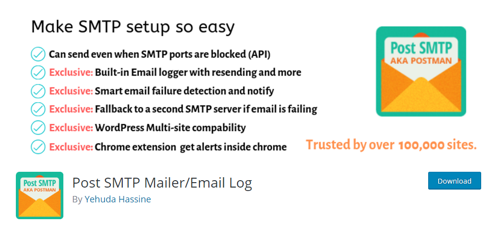 Post SMTP Mailer/Email Log