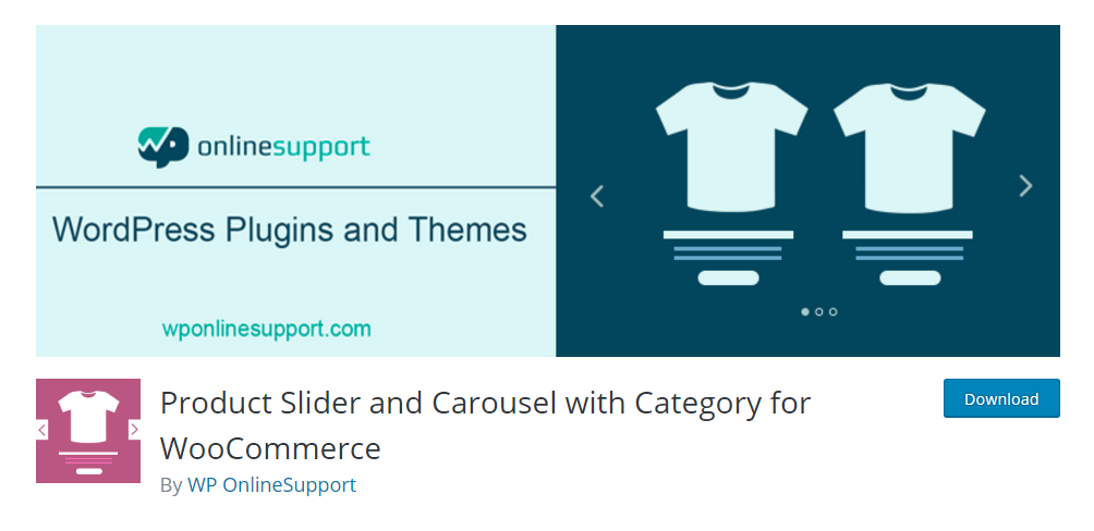 Product Slider and Carousel with Category for WooCommerce - WordPress category plugin