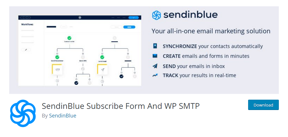 SendinBlue Subscribe Form And WP SMTP