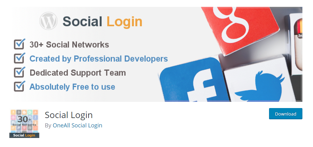 Социальный логин. ONEALL allow developer access Facebook.