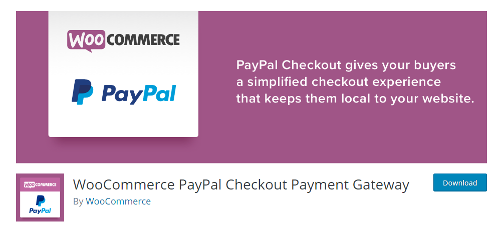 WooCommerce PayPal Checkout Payment Gateway