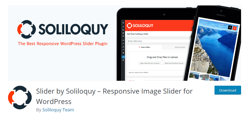Slider by Soliloquy - Responsive Image Slider for WordPress