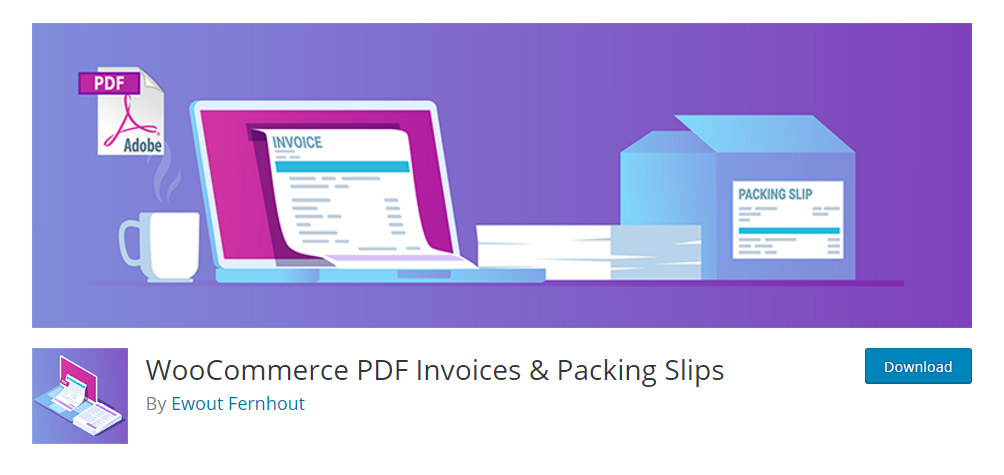 WooCommerce PDF Invoices & Packing Slips