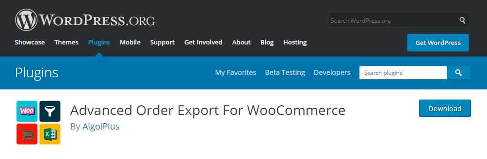 Adavnced Order Export For WooCommerce