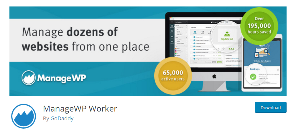 ManageWP Worker - Manage dozens of WordPress websites from one place