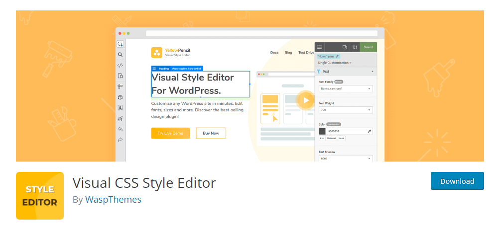 free css editor wordpress