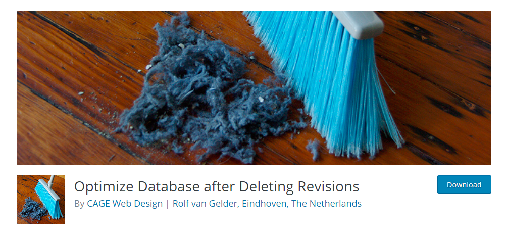 Optimize Database after Deleting Revisions