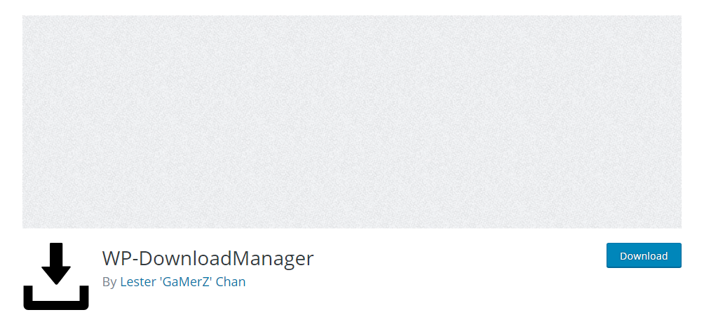 WP-DownloadManager