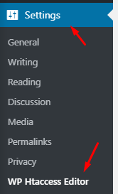 WP Htaccess Editor