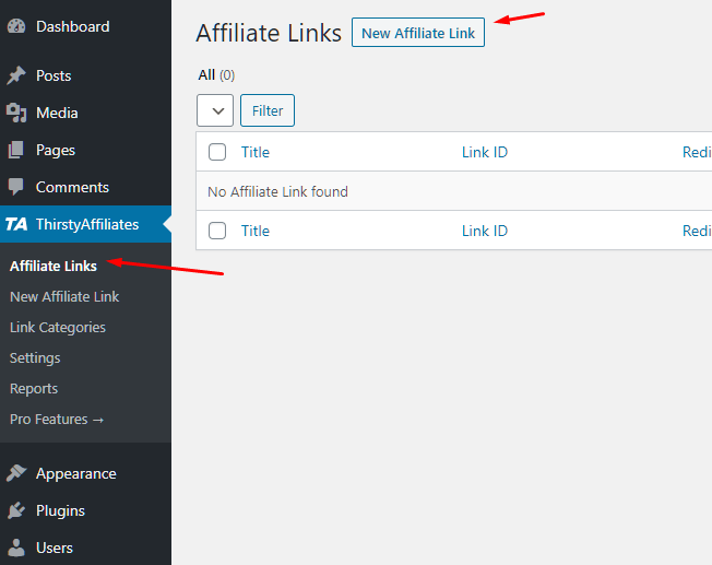 how to add an affiliate link to my website