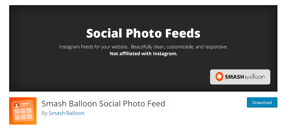 Smash Balloon Social Photo Feed