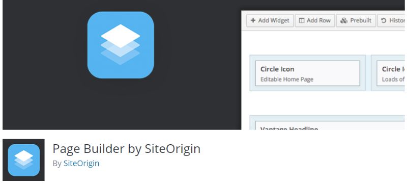 Page Builder by SiteOrigin